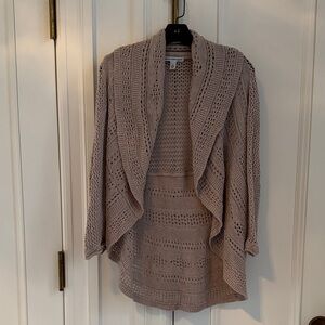 Autumn Cashmere Open Knit Cardigan